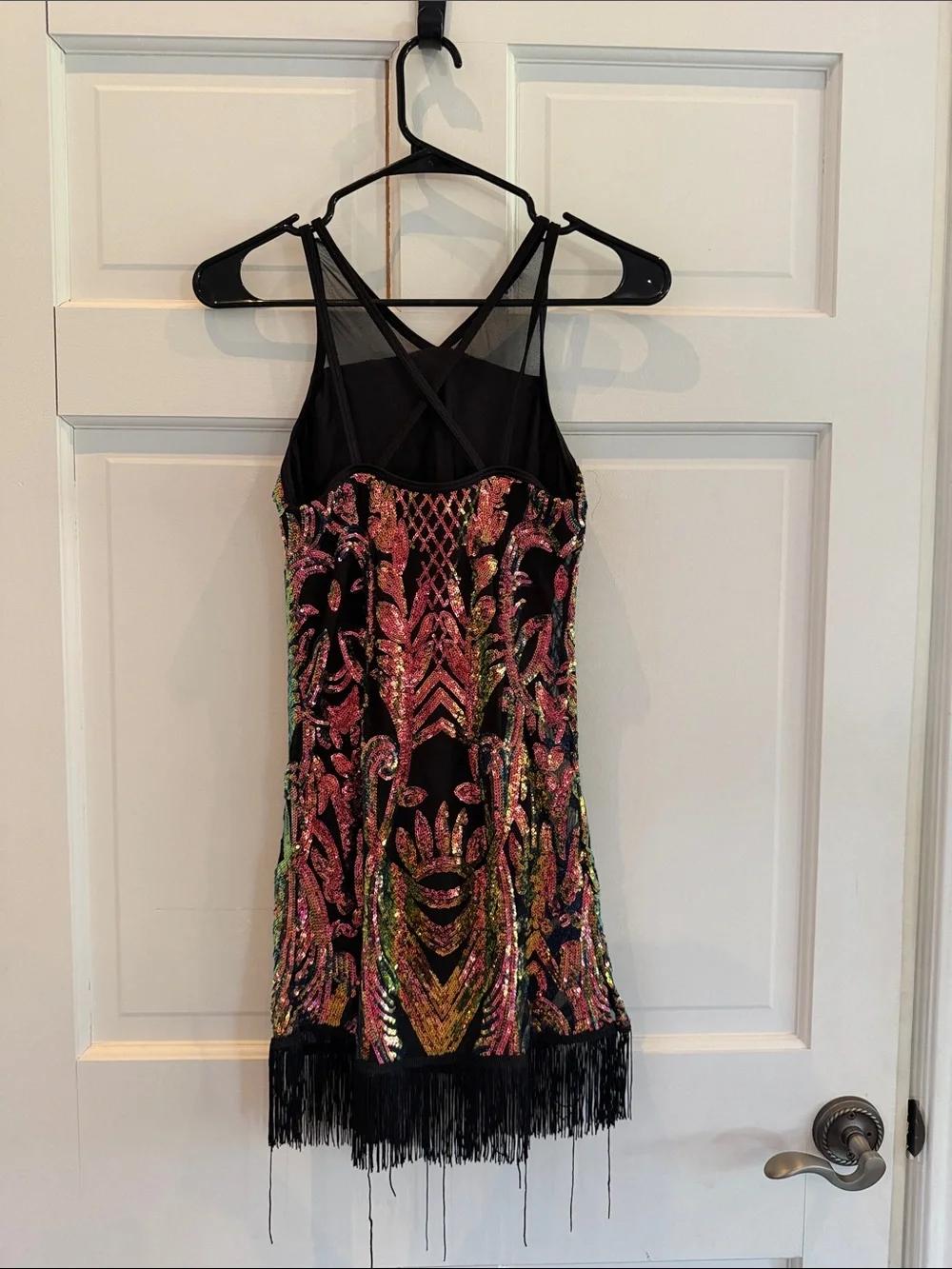 N/A sleeveless sequin